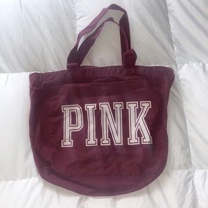 PINK tote bag